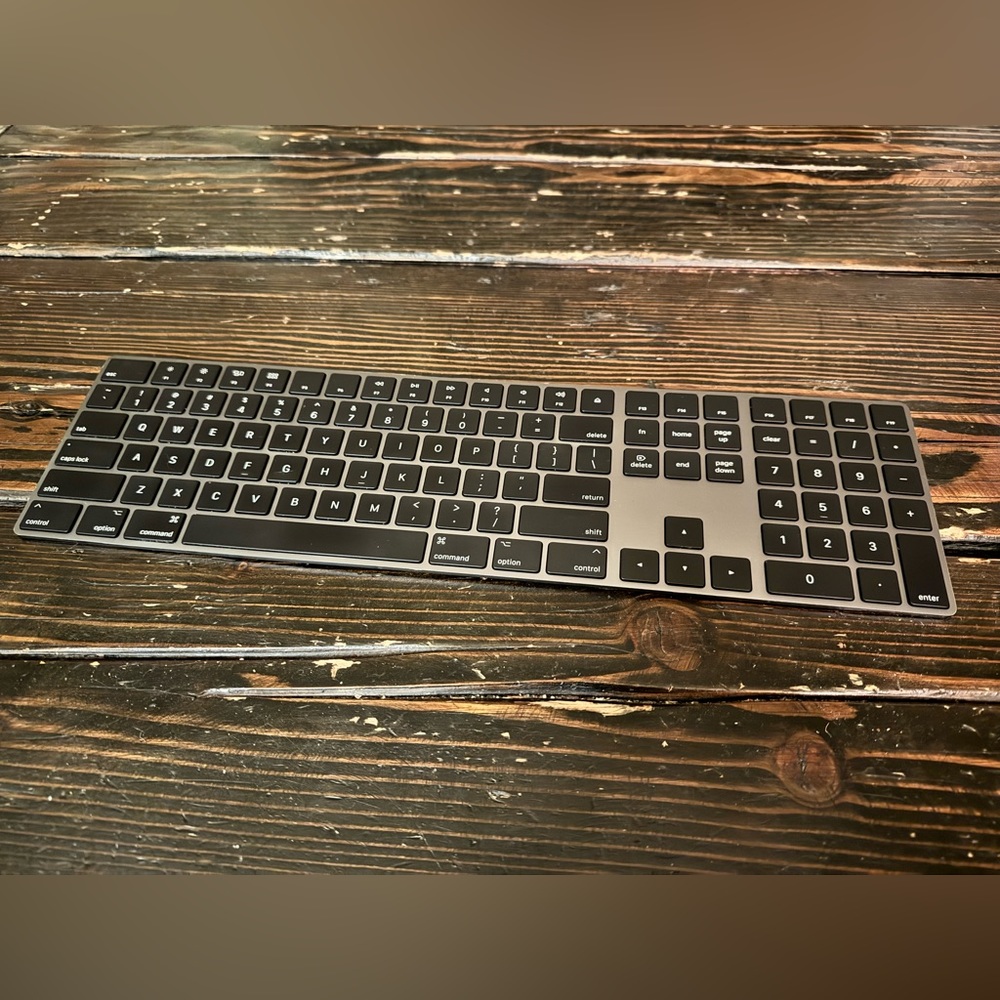 Apple Magic Keyboard. Black and Grey.